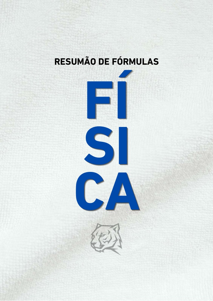 Capa do Resumão Fórmulas da Física