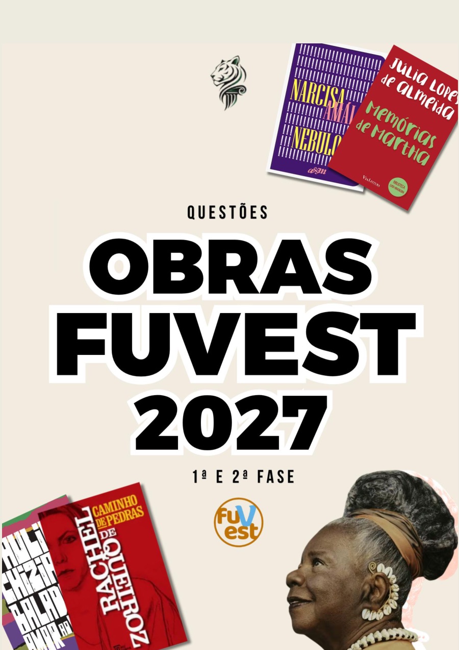 Capa do e-book Obras FUVEST 2027, 1ª e 2ª fase